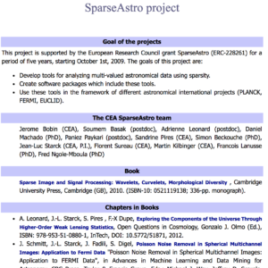 SparseAstro Project
