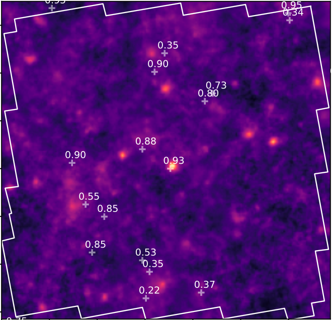Probabilistic Mapping of Dark Matter by Neural Score Matching