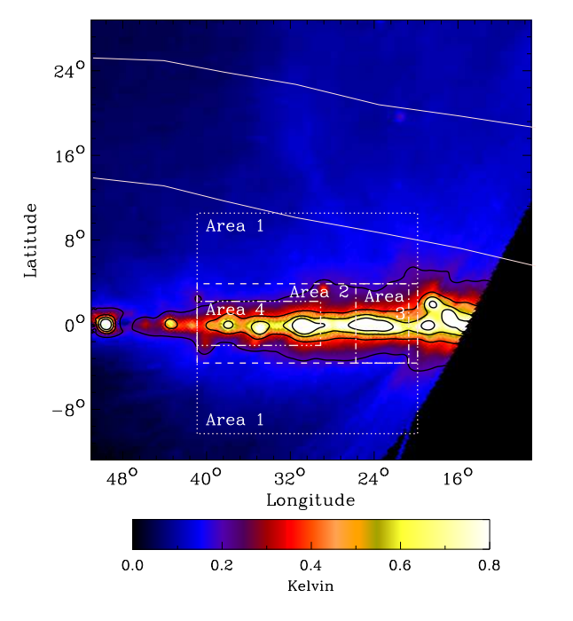 The C-Band All Sky Survey: Separation of Diffuse Galactic Emissions at 5 GHz