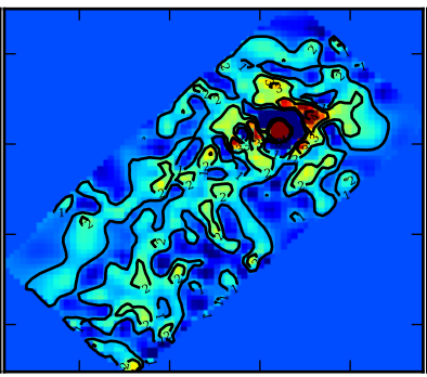 Weak Lensing Galaxy Cluster Field Reconstruction