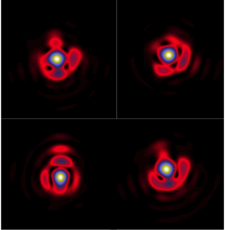 PSF field learning based on Optimal Transport Distances