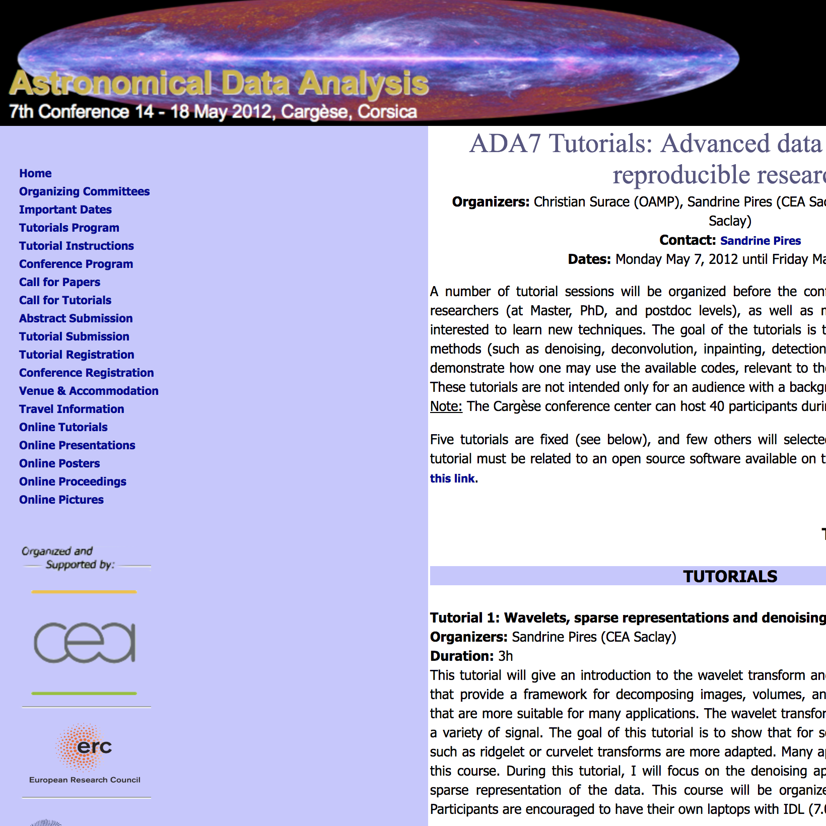 7th Edition of the Astronomical Data Analysis (ADA7) Summer School