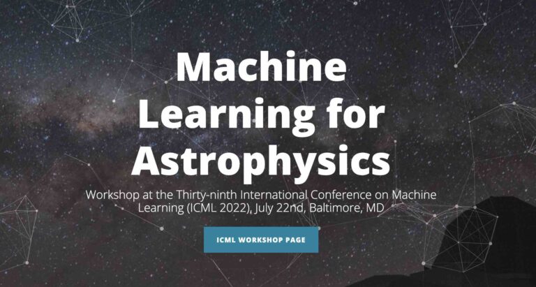 Machine Learning for Astrophysics 2022