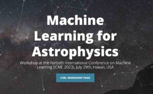 Machine Learning for Astrophysics 2023